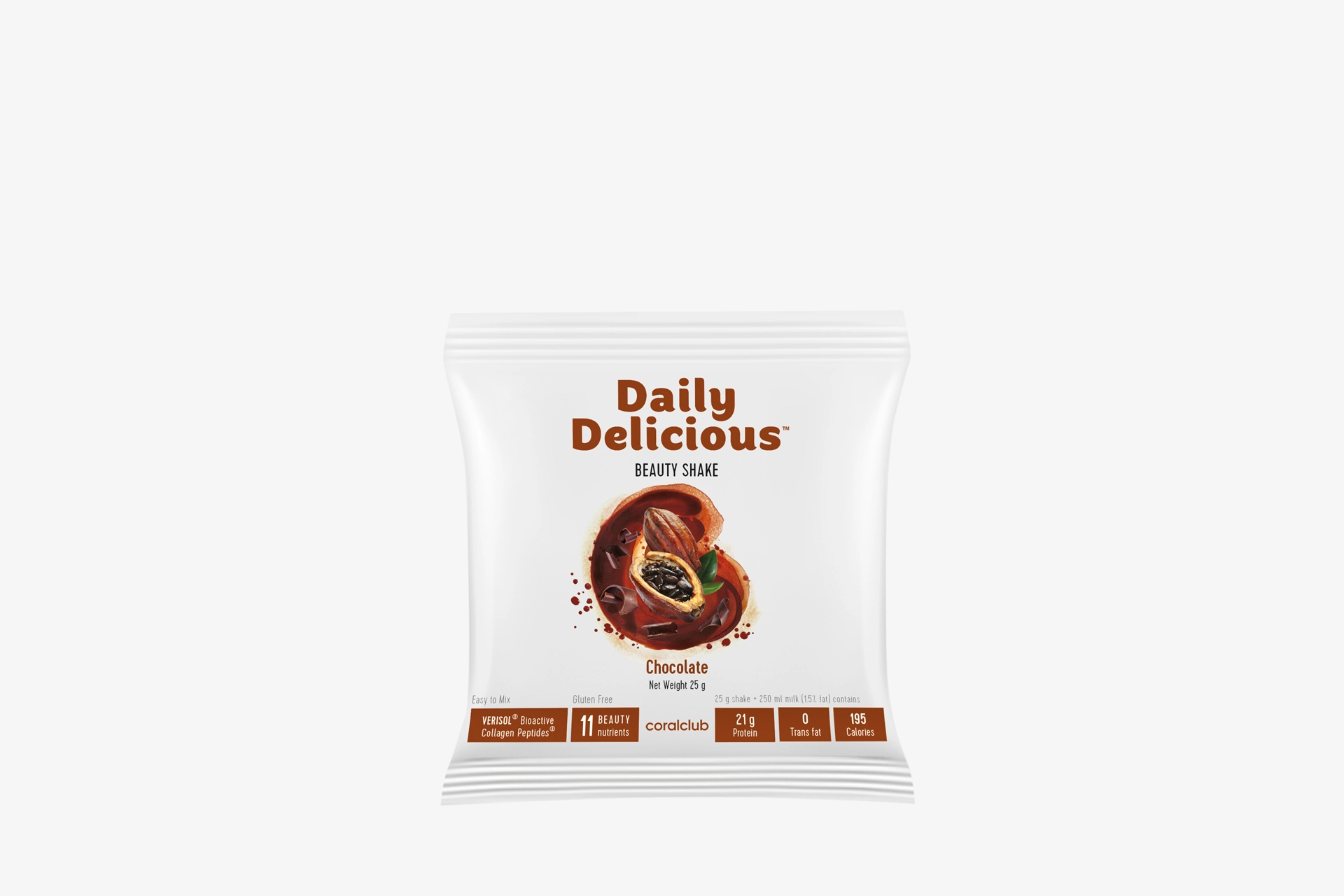 Daily Delicious Beauty Shake šokolāde
